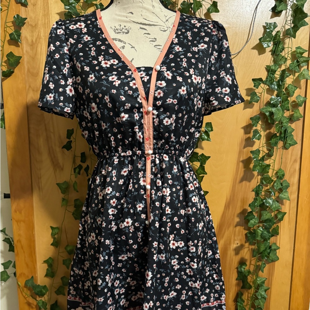 Floral summer dress